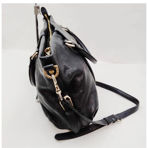 MCM Hand Bag  Black Leather - Picture 4 of 10